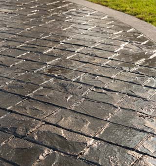 Stamped Concrete Features