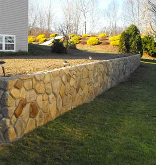 Retaining Wall Features