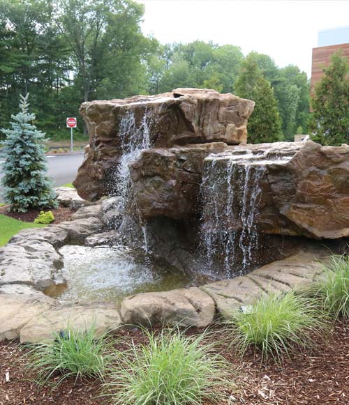 Water Features Feature Design, Outdoor Waterfall Features